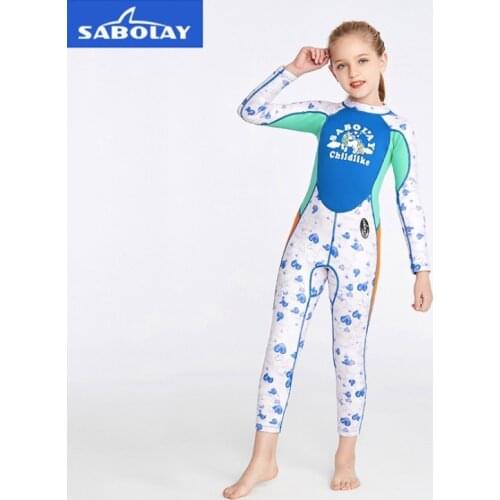 SABOLAY Children's One-piece Swimwear