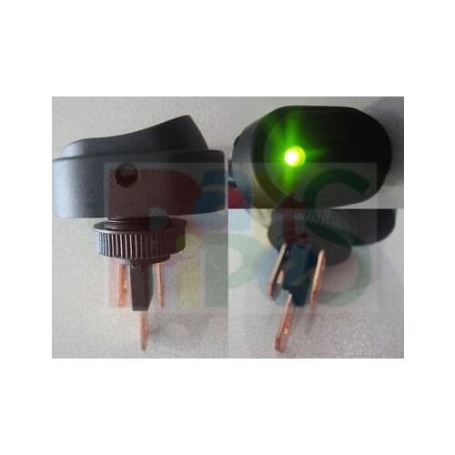 Indicator LED Waterproof 30Amp 12V Rocker Switch G20D