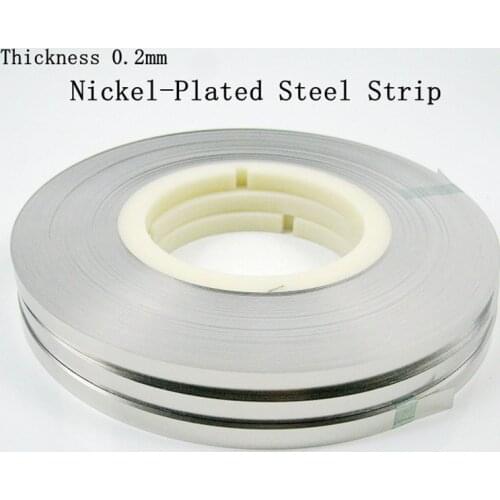 1kg/Roll spot welding Nickel Plated Steel Strap Strip Sheets 18650 Battery Spot Welder Battery Connecting Piece welding machine