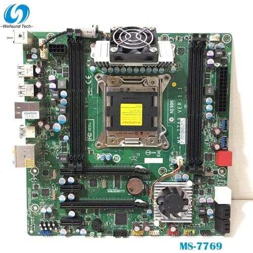 100% Working Desktop Motherboard for MS-7769 X79 LGA2011 FRU:90001927 X700 System Board Fully Tested