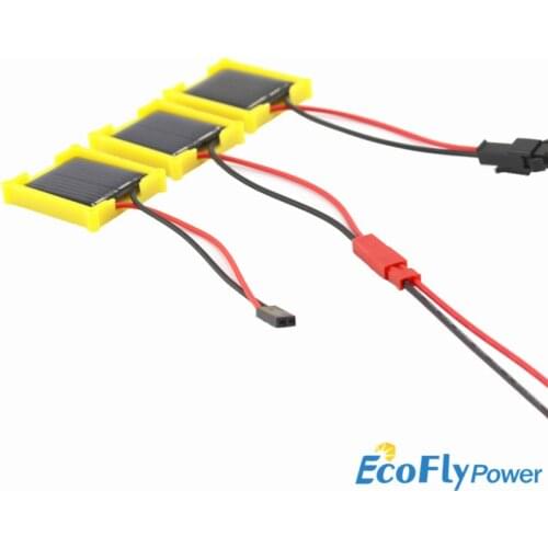 30*25mm Solar Panel 1V 80MA Welding Wire Free Welding With Dupont Line/JST/SM Terminal for mini motor/solar toy