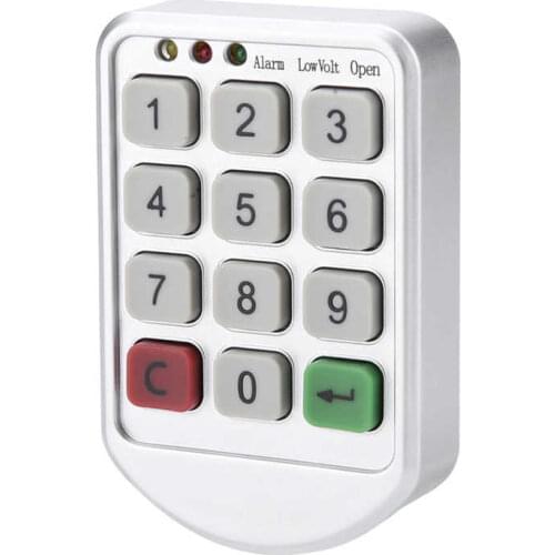 ABS Plastic Panel Digital Electronic Intelligent Password Keypad Number Cabinet Door Code Lock