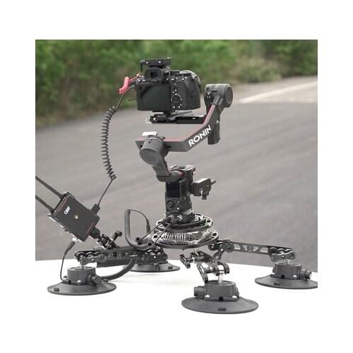 Green Bull Car Shooting Suction Cup Bracket Ultra-stable Suction Wireless Shooting SLR Camera Anti-shake Video