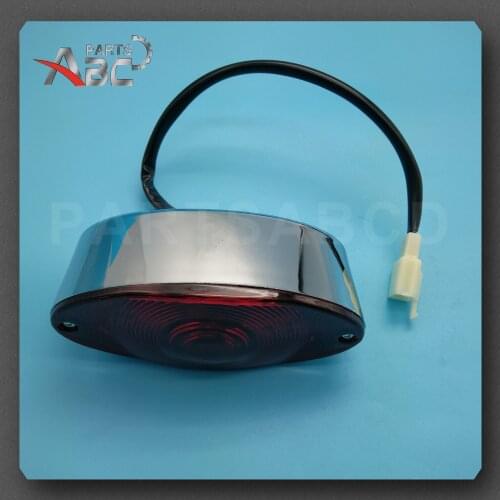 Rear Light Brake Light for Hammerhead110CC 150CC 250CC Go Kart Buggy Tail Light With 3 Wires