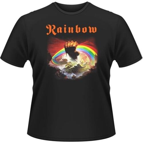 Rainbow Rising Ritchie Blackmore Rock Official Tee T-Shirt Mens Unisex