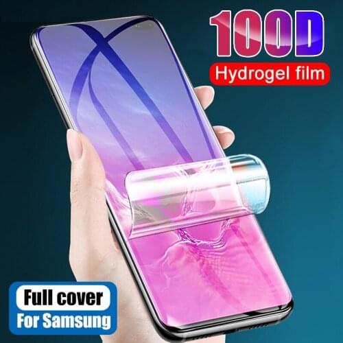 Hydrogel Film For Samsung Galaxy S9 S10 S8 Plus Note 10 8 9 Screen Protector s20 Samsung s9 s8 plus S10e S7 Edge Note 20 Ultra