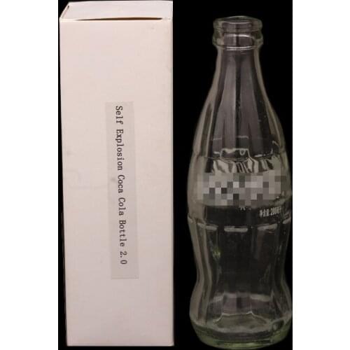 Self Explosion Bottle 2.0 Edition Magic Tricks Glass Stage Street Close Up Magic Illusions Commedy Props Accessories Commedy
