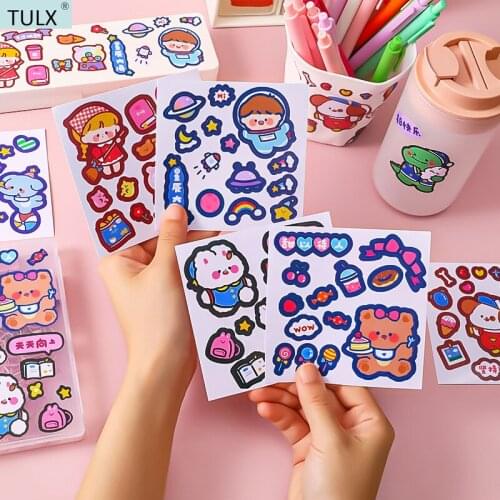 TULX stationery cute stickers korean stickers stickers kawaii stickers aesthetic stationery sticker cute stationary supplies