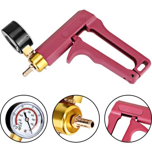 LEEPEE Brake Bleeder Screw Adapter Car Automotive Self Kit Vacuum Pump Hand Held Brake Bleeder Tester Set Multifunctional