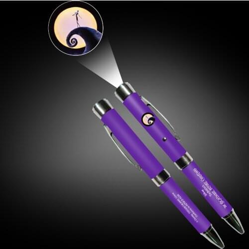 Real factory specializing in Production LED logo projector pen any colors available electronic projection ballpoint pen for gift