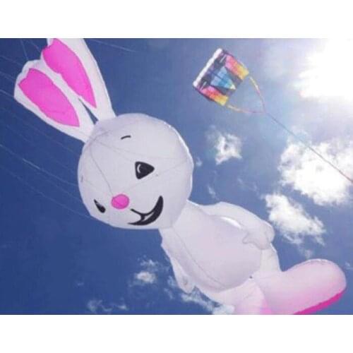 New 3d flag fish kite rabbit Software outdoor children game street toys for children flying toy kite adult inflatable show kite