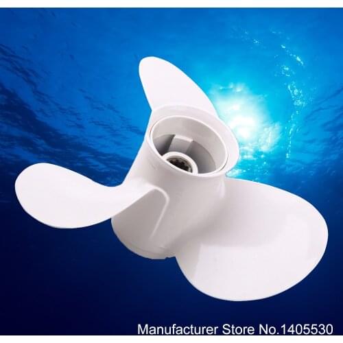 Brand New Aluminum Outboard Propeller 9 7/8x13-F For Yamaha Parsun 25HP 30hp Outboard Motor Engine 9 7/8 x 12 - F boat motor