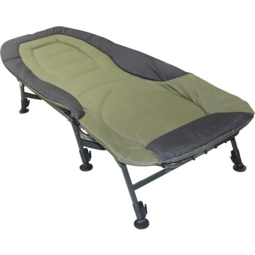 Portable Large Camping Three-Legged Adjustable Height Folding Bed