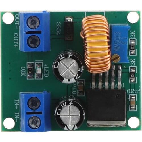 Step-up Module DC-DC 3V 5V 12V to 19V 24V 30V 36V High Power Adjustable Step-up Boost Converter Regulator Module voltage