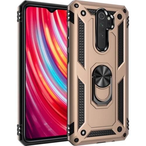 Armor Rugged Fundas Note 8T Cover for Xiaomi Redmi Note 9S 7 8 9 Pro Max K20 K30 Pro 7A 8A Case Shockproof Ring Holder Shell