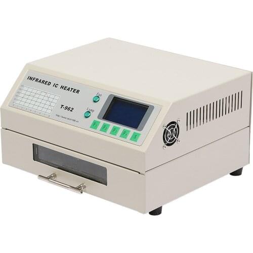 T962 Automatic Infrared Reflow Soldering 800W SMD BGA Reflow Oven