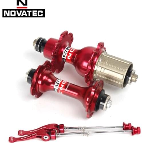 Novatec hub Road Bicycle flower drum A271SB F372SB bicycle parts bearing MTB 7/8/9/10/11 Speed 20 24 holes Sealed bicycle hub