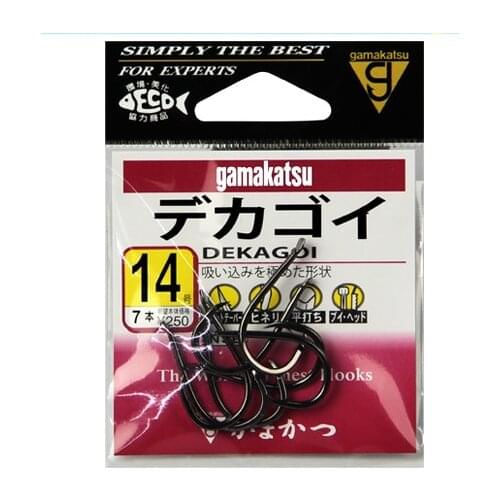 High Quality Gamakatsu Hooks Big Giant Carp Hook Mixed Green Black Pit Sharp Anti-corrosion Carp Fishing Hooks Pesca Anzol