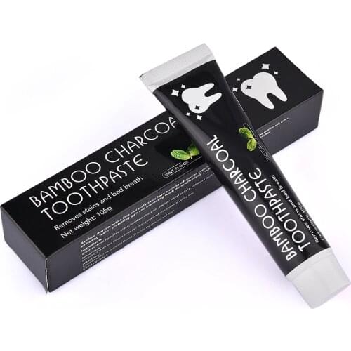 Teeth Whitening Toothpaste Natural Activated Charcoal Pasta Dental Tooth Paste Black Bamboo Toothpaste Oral Hygiene Care