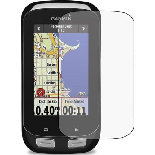 3x Clear LCD Screen Protector Guard Cover Film Skin for Bike Cycling Garmin Bicycle Computer GPS Edge 1000 / Edge Explore 1000