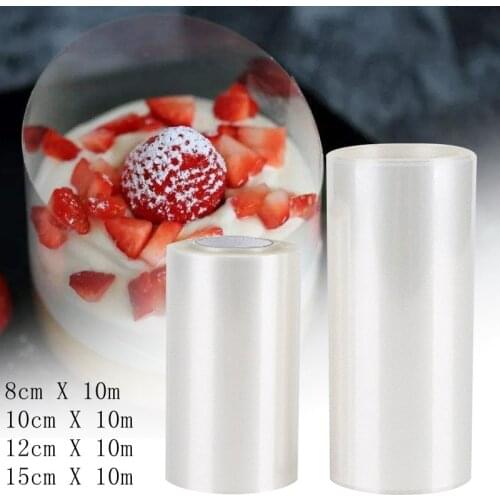 Acetate Film For Cake Decor Transparent Cake Surround Film Mousse Cake Sheets Surrounding Edge DIY Cake Collar Kitchen Bakeware