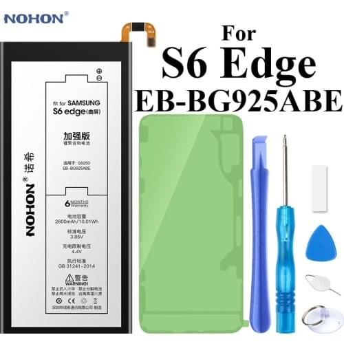 Battery For Samsung Galaxy S6 Edge G925 EB-BG925ABE G9250 G925A G925F G925FQ G925I G925K G925L G925P G925R4 G925S G925T G925W8