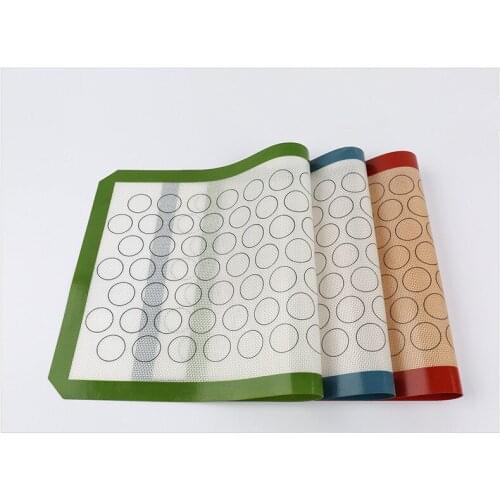 1PC Non-Stick Silicone Baking Mat Pad Sheet Baking pastry tools Rolling Dough Mat Large Size for Cake Cookie Macaron LB 360