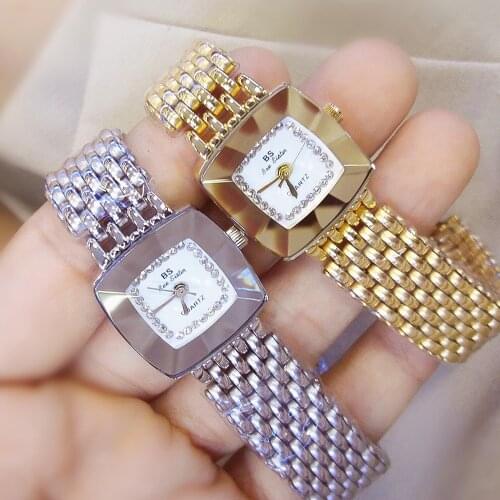 Watches for Women 2020 Small Dial Women Watch Stainless Steel Waterproof Quartz Fashion Gold Silver Rhinestone Wrist Watches