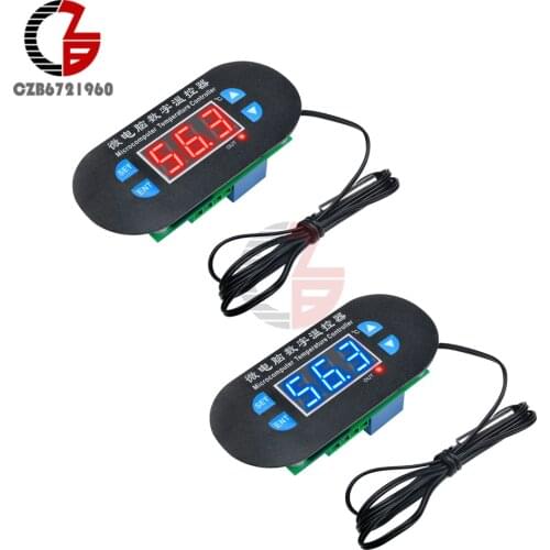 12V LED Digital Thermostat Temperature Controller Regulator Thermometer Incubator Heating Cool Thermoregulator Weather Station