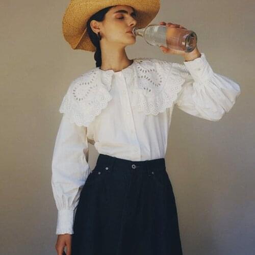 Eliasaph Collar Blouses