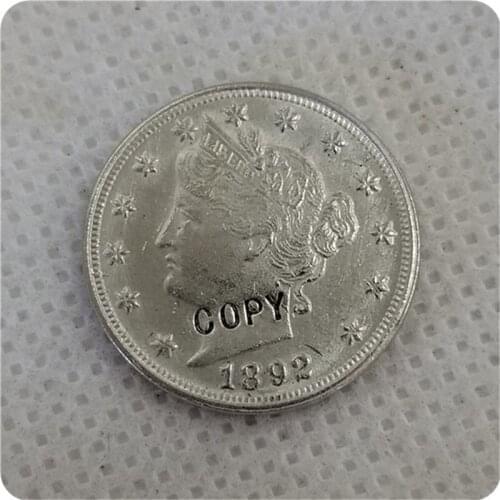 COPY REPLICA 1892 Liberty Head V Nickel