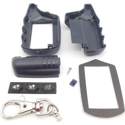 Starline B6 Key Shell Keychain Case For Russian Version Starline B6 B9 A91 A61 lcd Remote Two Way Car Alarm System