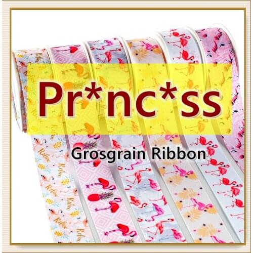 Custom Character Cartoon Printed Grosgrain Ribbon 10 Yards for DIY Sewing & Hair Bow Accessories