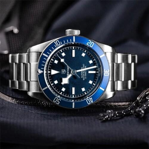 Men Stainless Steel Waterproof Business Sport Mechanical Wristwatch