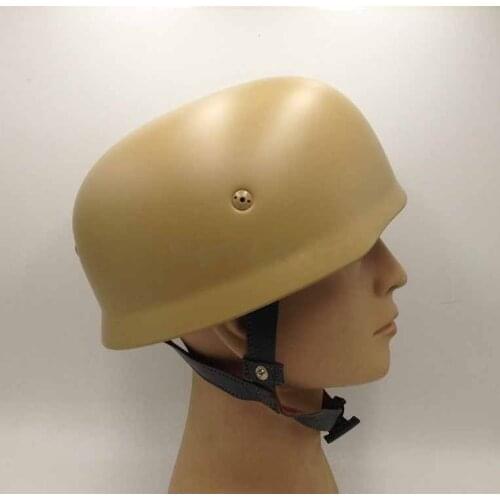 WW2 WWII German Fallschirmjager M38 Steel Helmet With Leather Liner M38 Mud - World military Store