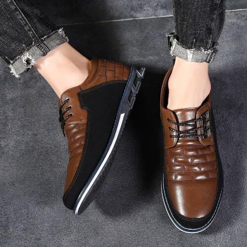 Casual business trend casuales for shoes genuine masculino 2020 couro Moccasins dad de sapato fashion zapatos man new loafers
