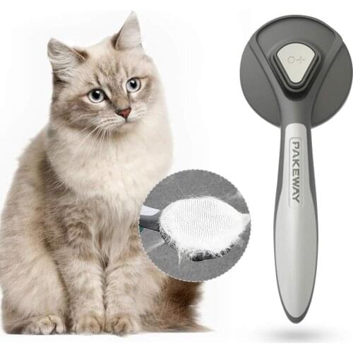 Pet Self Cleaning Slicker Brush Tools Cat Grooming Comb for Dogs Cats Hair Remover Shedding Massage Gatos Accessories Supplies