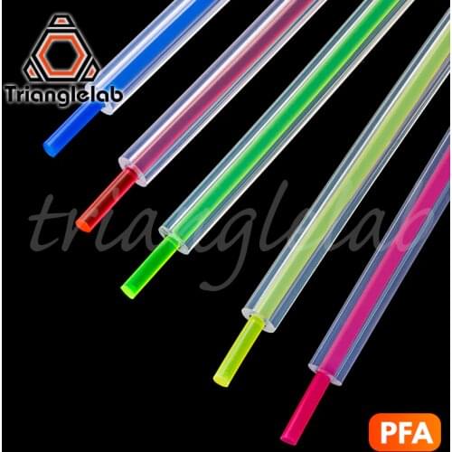 Trianglelab PFA Tube 260 Celsius High temperature resistance MMU for ender3 i3 anet mk8 Bowden Extruder 1.75mm filament