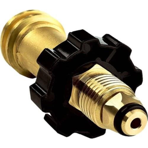 Propane Adapter Universal Fit Propane Tank Adaptor QCC1 POL - Fits 50lb Tank - No Tools Required Hand Wheel Easy Grip