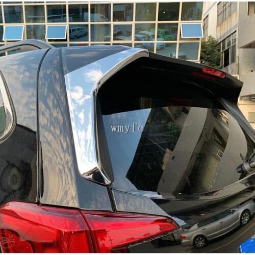 For Subaru Forester SK 2019 ABS Chrome Exterior Accessories Rear Window Side Triangle Decoration Cover Trim Styling