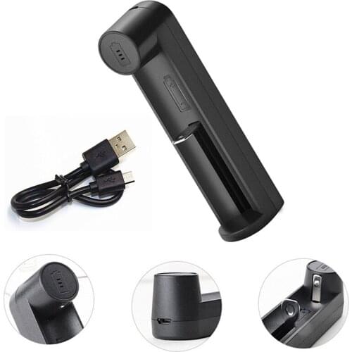 1pc USB Port Batteries Charger Protection Battery Universal cable Charger adapter For 18650 Li-ion