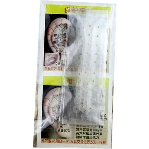 1000pcs Transparent magnetic bead ear patch Hypoallergenic ear patch Ear bean ear press magnetic bead ear patch free shipping
