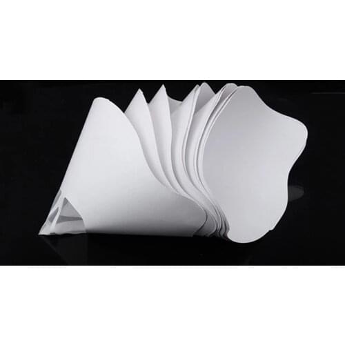 50/100Pcs Fine Paint Paper Strainers Paint Funnel Mesh Filter 100 Micron Sieve Filter Nylon Mesh Net Paper Funnel