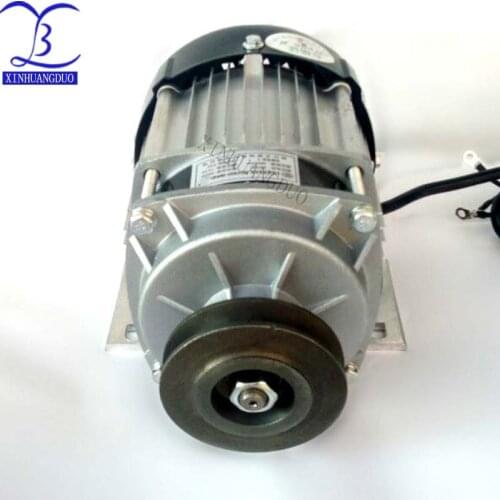 500w Dc 48V / 60v belt pulley brushless motor, electric bicycle motor, Brushless DC Motor Electric Tricycle Motocycle BM1418ZXF