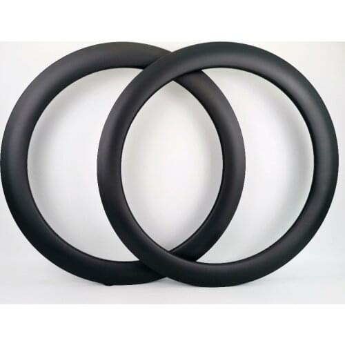 700c Carbon Single Rim 60mm depth 25mm width road disc brake bike rims Clincher/Tubular Road bike carbon rim UD matte finish