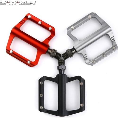 Mountain Road Bike Bicycle Pedals Sealed Bearing Lightweight Aluminum Alloy Pedal Bicycle Pedals