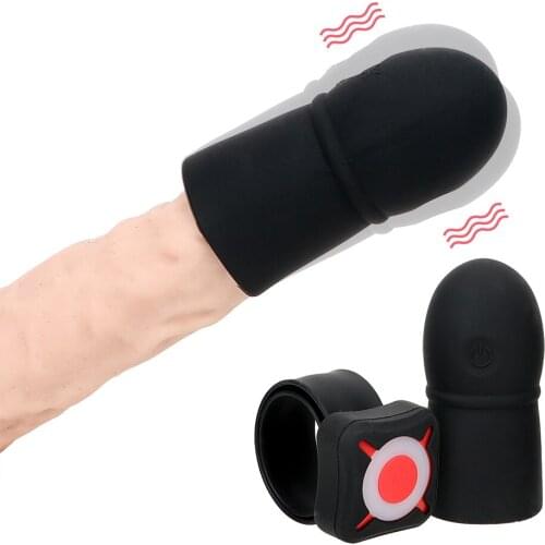 IKOKY 7 Speed Lasting Trainer Penis Vibrator Sex Toys for Men Delay Ejaculation Cock Extender Enlargement Penis Head Massage
