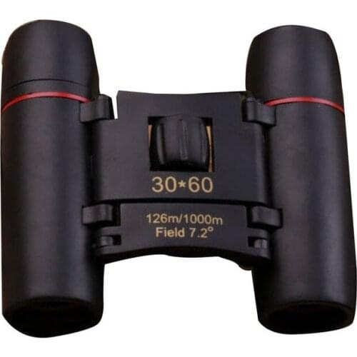 Pocket Mini Binoculars Sakura 30X60 Hd Wide-Angle Portable Low-Light Night Vision Telescope Super Clear Wide-Angle Telescope
