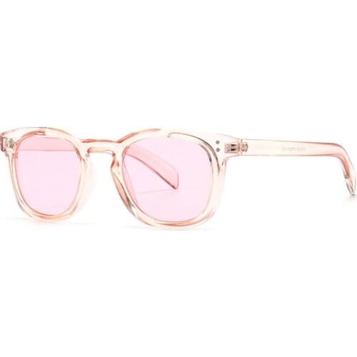 Classic Luxury Brand Designer Round Sunglasses Women Men Fashion Vintage Rivet Sun Glasses Female Travel Driving Clear Eyewear