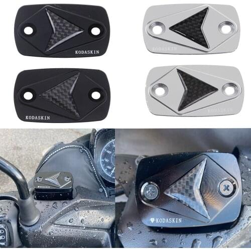 KODASKIN Motorcycle CNC Real Carbon Brake and Clutch Caps Fit for Yamaha XMAX XMAX125 XMAX250 XMAX300 XMAX400